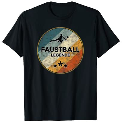 Faustball Legende Zubehör Kleidung Faustballspiel Spieler T-Shirt