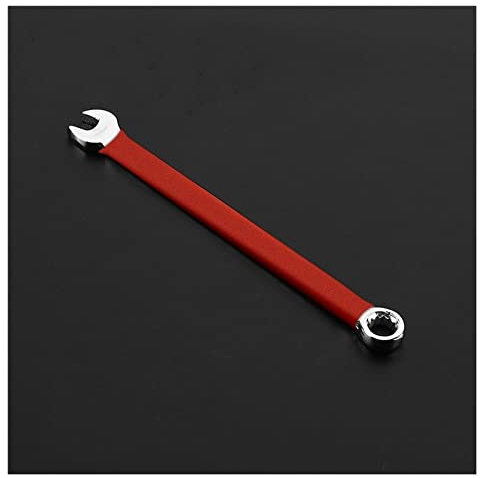 Herramientas de Hardware Llaves de Boca 1 Pieza Juego de Llaves combinadas de trinquete de 6-27 mm Herramientas manuales para reparación de automóviles de Doble propósito (7 mm)