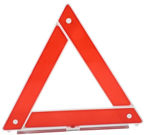 TENDYCOCO Triangle De Signalisation Pour Voiture Kit De Sécurité Routière Pliable Panneau D'avertissement Accessoires De Sécurité Triangle D'urgence Pour Réflecteurs Routiers Pour Situations D'urgence