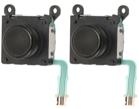 PUSOKEI 2 Piezas de Repuesto de Joystick de Botón 3D para para Consola PSV 2000, Kit de Reparación de Joystick Analógico, Módulo de Joystick de Pulgar 3D, Módulo de Botón de