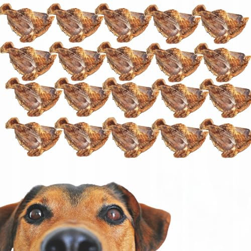 PAKO | Premium Schweineschulterknochen für Hunde | Natürlicher Kauspaß und Nahrungsergänzung | 20 Stück