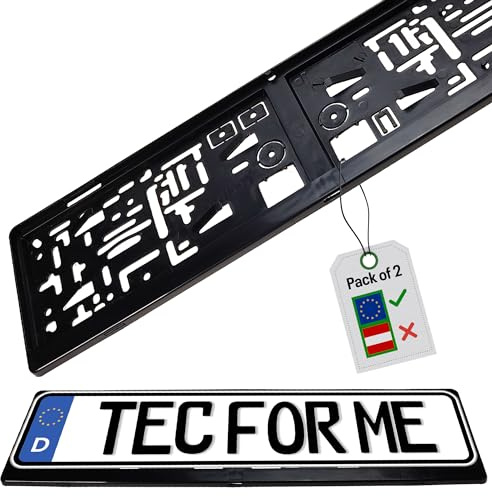 NEU! Easy Click Kennzeichenhalter at Classic robust & vielseitig – Perfekte Fahrzeuganpassung, Diebstahlsicherung, flexibel & langlebig, Ideal für alle Autotypen (Deutschland ! KEIN Österreich)