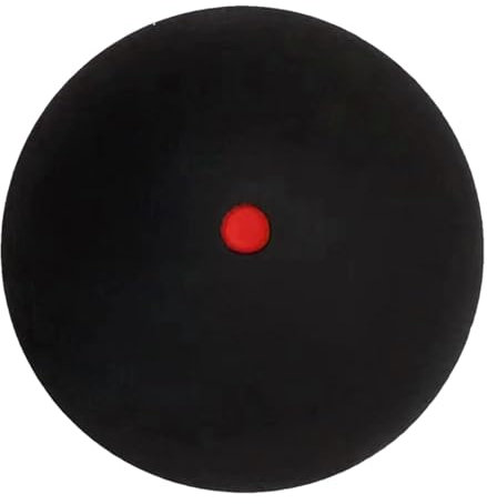 Gmokluytw Sportliche Squashbälle, Gummi-Squashbälle – professionelle Racquetballbälle aus Gummi mit gelber Spitze – tragbare Squash-Bälle, Schlägerbälle