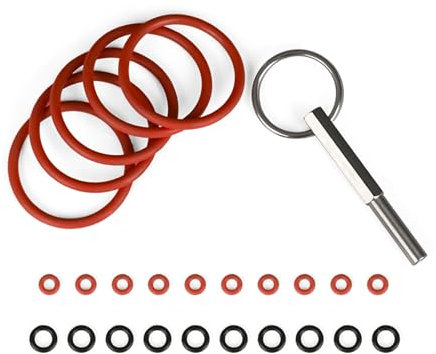 GAOSHA Oval Head Key Set with Keyring Seal Rings Automatic Coffee Machine Maintenance Part Coffee Repair Tool for Coffee