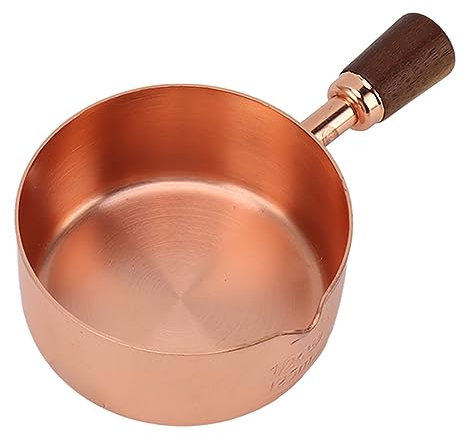 KIMISS Salsera de acero inoxidable 304, taza de de acero inoxidable con asa, medición precisa, soportes para cuenco de de carne, de tomate, apto para lavavajillas, de