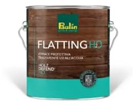 Finitura trasparente all'acqua per legno Paulin Flatting h2O opaca 750ml