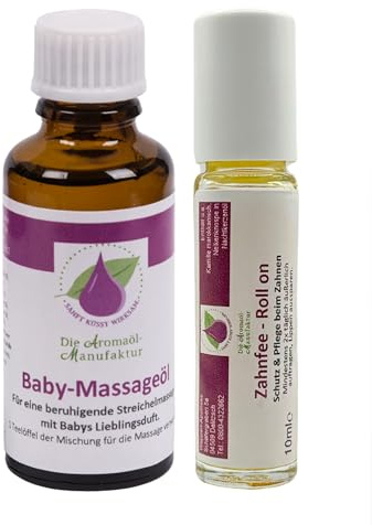 Olio aromatico, confezione doppia con olio dentale e olio per bambini, 10 ml, olio essenziale naturale al 100%