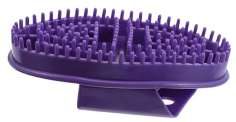 DECORNIJIA Massagebürste Ovale Für Bauch Beine Handmassagegerät Schulter Ölverteilung Verspannungen Linderung Körperpflege Ergonomische Ganzkörpermassage Haltbarkeit