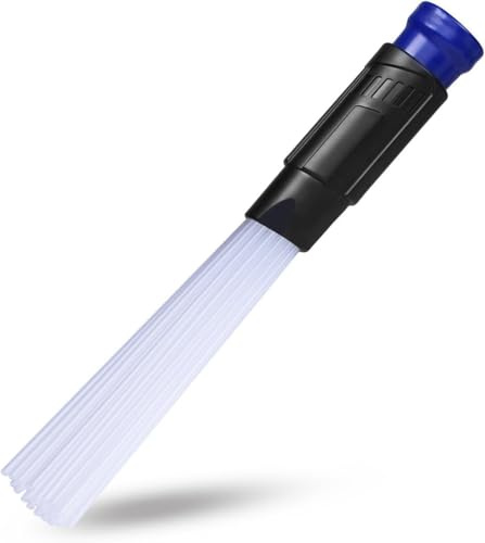HAUZMLL Universal Brush Head for Vacuum Cleaner Dust Brush Cleaner Dirt, Dust Brush Cleaner with Tiny for Air Vents, Keyboards,Screen, Drawers,Car