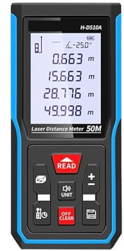 Laseravståndsmätare Hög noggrann Roulette Mätning 40M 100M 120M Digitalt måttband Avståndsmätare Precision Flexibilitet Mätning