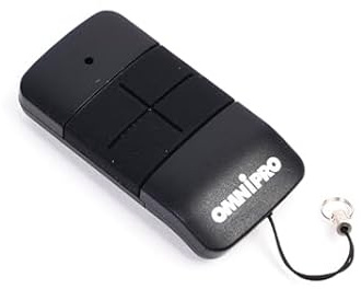 Mando Garaje Omnipro TX012 Omni II 4 Canales, 433,92 MHz, Rolling Code Compatible Exclusivamente con Receptores y Motores OMNIPRO Serie Omni II