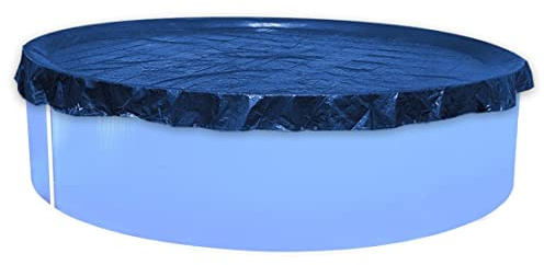 Marimex Abdeckplane für stahl oder frame pool 3,66 m Supreme, blau/schwarz, 366x366x0,1 cm, 10420010