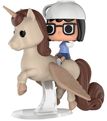 Funko Pop! Rides #40 Bob's Burgers Espresso Trip Tina & Unicorn (2018 Summer Convention Exclusive)