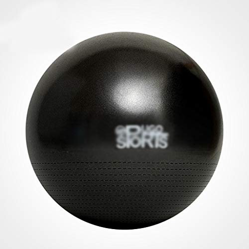 Zsh Yoga-Ball 65/75 cm Fitness-Ball Yoga Ball Verdickung explosionssicher Kinder Schwangere Frauen Kindgeburt Gewichtsverlust Balance Yoga Ball schwarz, 75 cm