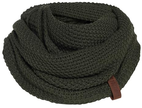 KNIT FACTORY - Coco Loop Schal - Gestrickter Schlauchschal - Für Damen und Herren - Herbst & Winter Essentials - Zeitloses Mode-Accessoire - Strickschal mit Wolle - Hochwertige Qualität