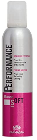 PERFORMANCE Mousse 300 ml SOFT Farmagan schiuma per capelli