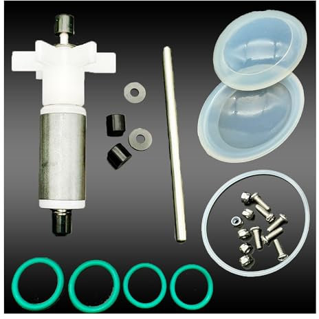 Bamkyait Replace Lay-Z-Spa Coleman Water Pump Seal Rebuild Kit P4071 58113 with Impeller and Blower Non-Return Check Valve Seals