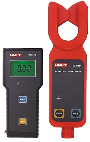 UNI-T UT255A UT255B LCD Backlight Automatic Range High Voltage Clamp Meter Ac Leakage Current Clamp Meter(UT255B)