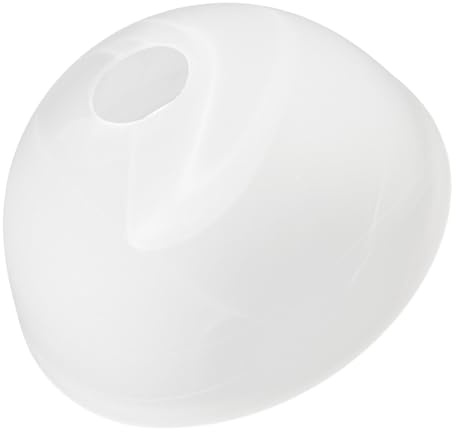 Abat-jour en Verre Dépoli Blanc pour Luminaire, Design Simple et Élégant