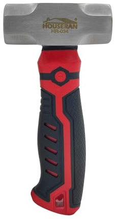 HOUSERAN Fäustel, 565g, Vorschlaghammer, Mini Hammer, Sledge Hammer für Abbrucharbeiten
