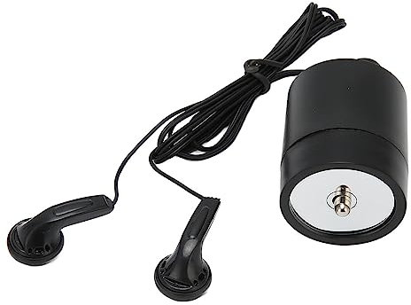 LOCADENCE Mikrofon Audio Hörverstärker, Hochpräzises Schallverstärker, Durchwandtür Mikrofonverstärker, Wandmikrofon Sprachhördetektor, Verstärker Durch Wandtür Sprachwerkzeug für Rohrwasser Öllecks