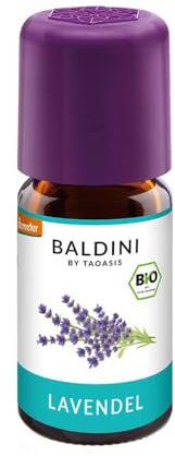 Baldini – Lavendelöl BIO, 100% naturreiner Lavendel Duft fein aus Frankreich, Lavendel Öl ätherisch Bio, Lavendel Öl Baldini, Bio Aromaöl, 10ml