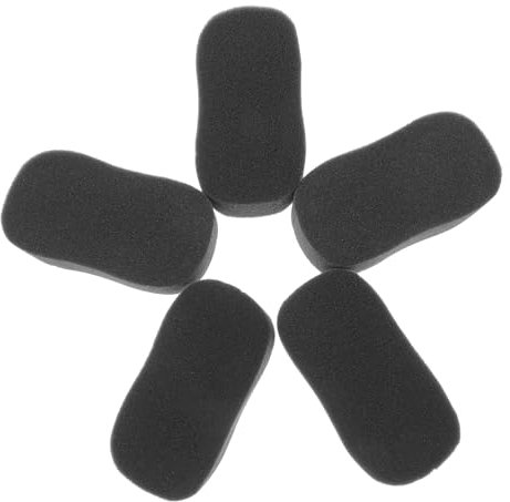 Toyvian 5pcs Soft Horse Grooming Sponges Livestock Cleaning Sponges for Bathing and Body Care, Sturdy Animal Nursing Cleaning Tool Set for Horses and Farm Use