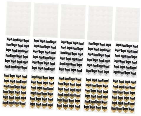 Housoutil 720 Stück Selbstklebende Fotoecken für Scrapbook Alben DIY Fotokorner für Kreative Gestaltung Schützt Fotocorner und Sorgt für Ansprechende Präsentation