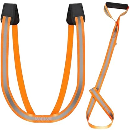 Sghtil Correa de arrastre para ciervos | Arnés reflectante para alces y ciervos - Correa de arrastre resistente - Para hombres, campo, Navidad, exterior, camping, aventura
