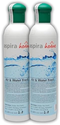 Aspira Home Duftstoff SPAR-SET mit Aloe Vera - Duftöl für Wasserstaubsauger/Staubsauger mit Wasserfilter und Airfresher/Bowl (2 x 250ml)