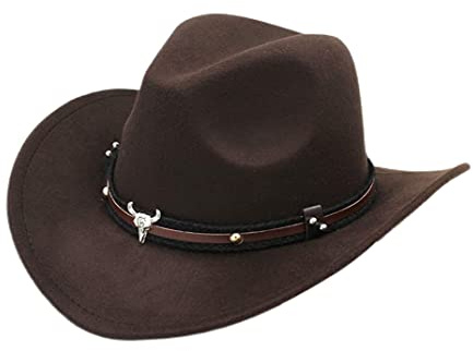 Odoukey Westernhut im Western-Stil für Kinder, Jungen und Mädchen, Cowboyhut, Cowgirl-Kappe, Dekorationen für Halloween, Weihnachten, Geburtstag, Maskerade-Party