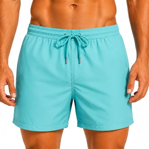 Y CHROMOSOME - Costume Uomo Mare, Tessuto Molto Leggero, Asciugatura Rapida, Costume da Bagno Uomo con Rete Interna, Costume Adatto per Mare, Piscina, con Pratiche Tasche