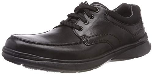 Clarks Men's Cotrell Edge Oxford, Black Blk Smoothlea, 13 UK