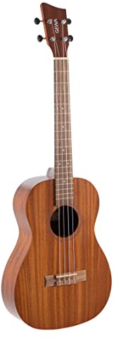 GEWA Baritone Ukulele Manoa - Corpo in sapelli - Naturale satinato - incl. borsa imbottita - K-BA