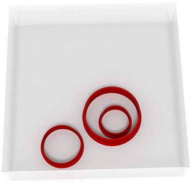 Mini/Tiny Circles Set of 3 Value Fondant Cutter 1.5CM + 2CM + 3CM