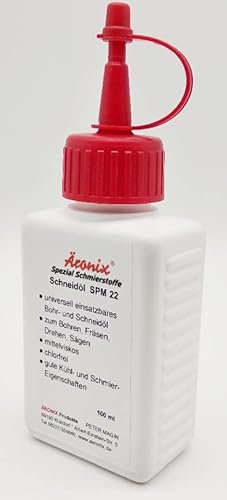 Aronix SPM 22 Huile de coupe professionnelle multi-usages pour fraisage, tournage, sciage, usinage 100 ml