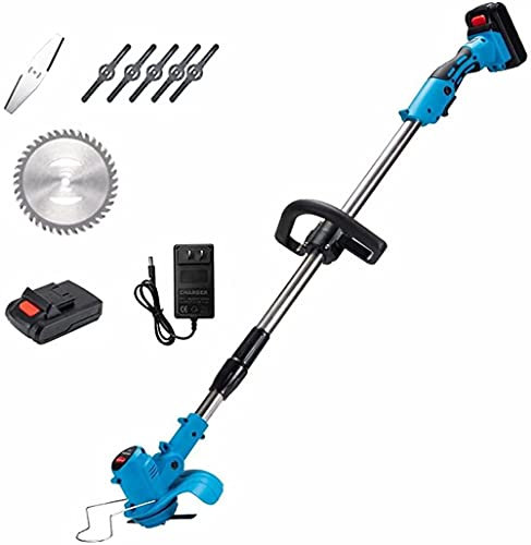Elettrico Cordless Rasaerba Tagliaerba Trimmer Weeder Garden Strumento di potatura Batteria Secondo Lo Standard Europeo 1 × 21V 1 × Caricabatterie
