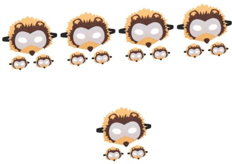VICASKY 15 Stück Kindergarten Performance Requisiten Tiermaske Kostümmasken Tiermaske Tier Cosplay Maske Geburtstagsdekorationen Cartoon Maske Partyzubehör Zarte Partymaske