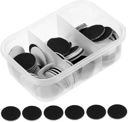 Healeved 72pezzi Dischi Abrasivi Per Pedicure Pads Sostituibili Per Raspa Elettrica Piedi Dischi Leviganti Per Rimozione Morta Da Talloni e Piedi Compatibili Con Fresa Unghie Professionale