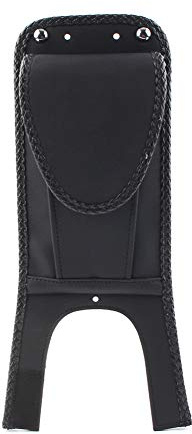 SIKUAI PU Leather Tank Cover Panel Pad Bib W/Pouch For Harley Davidson For Softail Fat Boy FXST FXSTB FLST