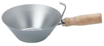 Colcolo Cement Bucket Scoop Bricklaying Bowl Scooper Water Ladle for Putty Plasterers Mortar