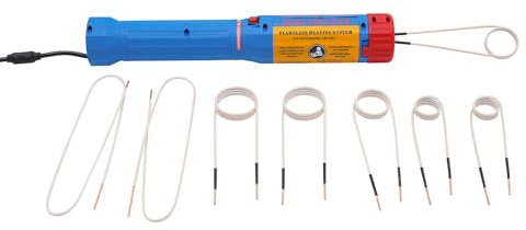 Induktionsheizgerät kfz 1100W Magnetisches Induktionsheizgerät-Kit 800℃ Induktion Schraubenlöser Eingebauter Lüfter Induktionsheizer kfz 8 Induktionsspule Überhitzungsschutz-Funktion
