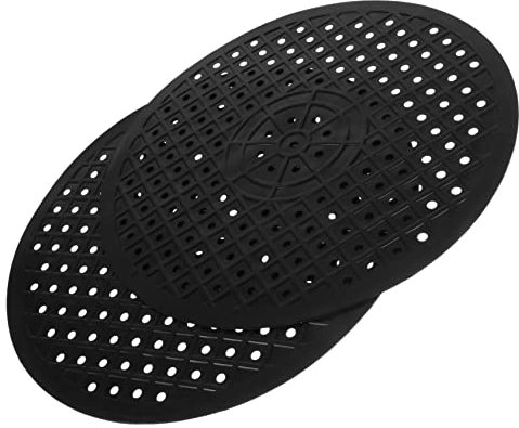 Healifty 2pcs Dish Drying Mat for Kitchen Counter Rubber Kitchen Mat Drying Sink