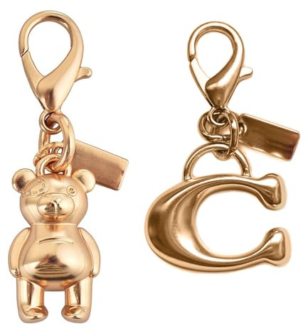 Masterhome Bag Charm Keychain,Bag Charms for Handbags,Purse Charms,Vintage Bag Accessories,Tote Bags Handbags Accessories Gifts for Women (C-Bear)