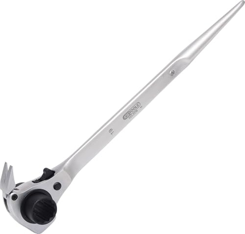 KS Tools 522.2219 4 in 1 Gerüstbauschlüssel, 19x22mm