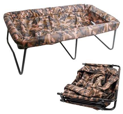 Ultimate Tapis De Réception Folding Carp Cradle Camo - Sac De Conservation