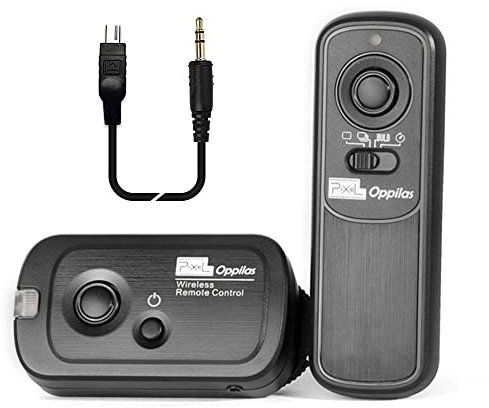 Pixel RW221 DC2 Wireless Shutter Release Remote Control Compatible with Nikon Z7, Z7 II, Z6, Z6 II, Z5, D750, D780, D7500, D7200, D7100, D5600, D5500, D5300, D5200, D5100, D5000, P7700, P7800