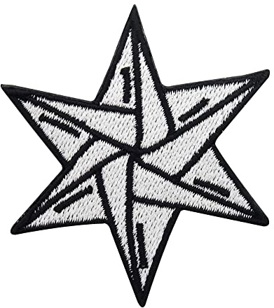 Finally Home Origami Stern Patch zum Aufbügeln | Sterne Patches, Kinder Bügelbild, Jeansjacken Aufbügler, Kleiner Aufnäher