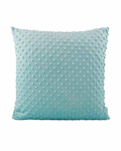 ★ Kuschelkissen mit Namen ★ Baby Geschenke ★Kinder Geschenke ★ Geburt ★ 40x40 cm ★ personalisiertes Kissen★ (Grün Minky)