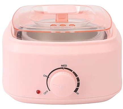 Scaldacera elettrico professionale per tutti i tipi di cera,Scaldacera Portatile,Kit Ceretta per Donne, Depilazione Domestica Bikini Gambe Brasiliane Viso Ascella